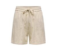 ONLY - ONLTIZANA STRING COTTON SHORTS WVN silver lining - Gr. - M