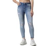 ONLY Female Skinny Fit Jeans ONLBLUSH Life MID RW AK DT XS32Light Blue Denim