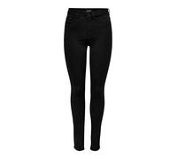 ONLY Female Skinny Fit Jeans ONLRoyal Reg, Farbe:Schwarz, Jeans/Hosen Neu:M / 32L