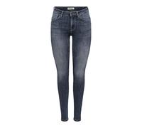 Only Skinny Fit Jeans POWER Mid Push-up aus Bio-Baumwoll-Mix Jeansblau Größe M/32