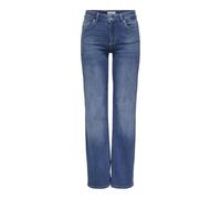 ONLY Female Straight-Fit Jeans ONLBLUSH Mittlere Taille Gerade geschnitten Jeans