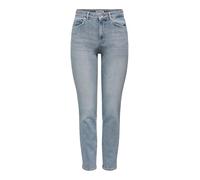 Only Jeans Emily Dot308 Hohe Taille Gerade geschnitten mit Stretch Knöchellang Blau 30/32 Damen