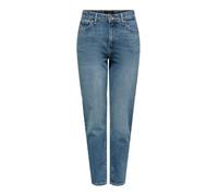 ONLY Female Straight-Fit Jeans ONLEMILY Hohe Taille Gerade geschnitten Knöchellang Jeans