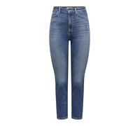 ONLY Female Straight-Fit Jeans ONLEMILY Hohe Taille Gerade geschnitten Knöchellang Jeans