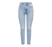 ONLY Female Straight-Fit Jeans ONLEMILY-Mila Hohe Taille Gerade geschnitten Knöchellang Jeans