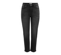 ONLY Female Straight-Fit Jeans ONLEMILY-Mila Hohe Taille Gerade geschnitten Knöchellang Jeans