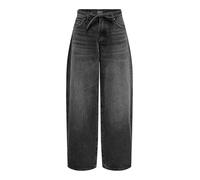 ONLY Jeans ONLGIANNA – Ballon-Schnitt, weites Bein, mittlere Taille – Schwarz 31/L32