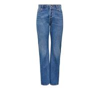 ONLY Female Straight-Fit Jeans ONLHAZEL Hohe Taille Gerade geschnitten Jeans