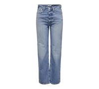 ONLY Female Straight-Fit Jeans ONLMISCHA Hohe Taille Gerade geschnitten Jeans