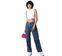 ONLY Female Straight-Fit Jeans ONLWEST Hohe Taille Gerade geschnitten Jeans