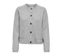 Only - ONLPIEMONTE L/S CARDIGAN KNT NOOS grau/silber - Gr. - L