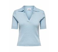 ONLY Female Strickpullover Kurzärmeliger Polo-