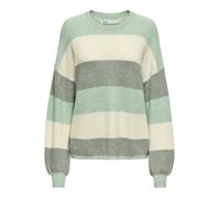 ONLY - ONLATIA L/S STRIPE PULLOVER KNT NOOS silt green - Gr. - S