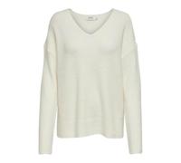 ONLY "ONLCAMILLA V-NECK L/S PULLOVER KNT NOOS" Materialmix, regular fit (30982057-M) birch