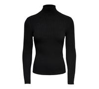 ONLY Rollkragenpullover "Karol" in Schwarz - Größe L | Damen Pullover Cardigans