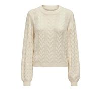 ONLY Female Strickpullover ONLRUBINA Ls Cable O-Neck KNT Noos 15317515,Whitecap Gray,XS