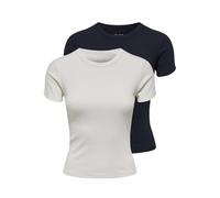 ONLY Female T-Shirt ONLEASY 2er-Pack T-Shirt