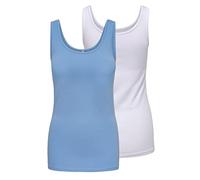 ONLY Damen Onllive Love Life New Long Tt 2pack Noos Top, Desert Sage, S EU