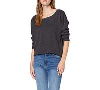 ONLY Damen Pullover 'Alba' graumeliert, Größe S, 4323444 Graumeliert S