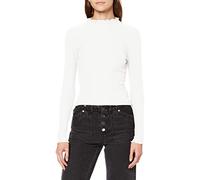 Only Damen Langarmshirt 15180040 Weiß