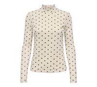 ONLY - ONLERICA MESH L/S TOP JRS NOOS Seedpearl - Gr. - XL
