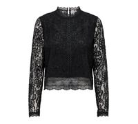 ONLY - ONLNEW KARO LS LACE TOP WVN black - Gr. - S