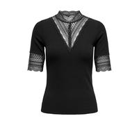Only - ONLTILDE HIGHNECK S/S TOP JRS NOOS black - Gr. - S
