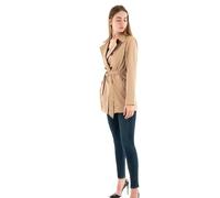 ONLY Damen Trenchcoat 'ONLVALERIE' beige, Größe M, 4569743 Beige M