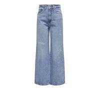 ONLY Female Weit geschnitten Jeans ONLHOPE Sehr hohe Taille Weiter Beinschnitt Jeans