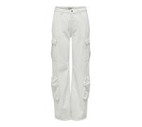 ONLY Female Weit geschnitten Jeans ONLRINGO Hohe Taille Weiter Beinschnitt Jeans