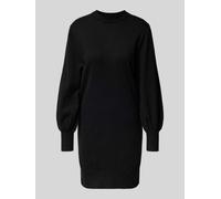 Only Figurumspielendes Strickkleid aus Viskose-Mix Modell 'LABELLE' in Black, Größe XL