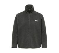 ONLY Fleecejacke "Carmakoma - HOLLY" in Anthrazit - Größe 42/44 | Damenjacken