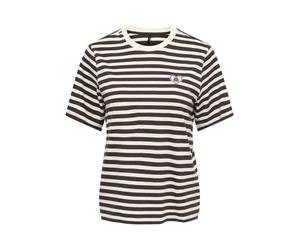 ONLY - Gestreiftes T-Shirt braun - Gr. - L
