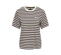 ONLY - Gestreiftes T-Shirt braun - Gr. - S