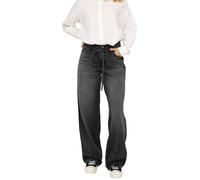 Only Gianna Jeans Ballon in dunkler Waschung W26 / L32 Straight Fit