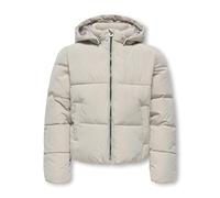 Only Pufferjacke KOGDOLLY SHORT Mädchen Gr. 158 Grau (pumice stone) Regular