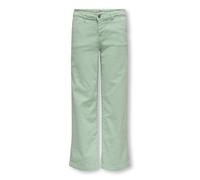 ONLY Girl Hose mit weitem Beinschnitt KOGNEW Verkürzt Hose mit weitem Beinschnitt