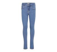 Only Skinny Fit Jeans mit Stretch-Anteil Modell 'Rain' in Jeans, Größe 140, Artikelnr. 1315277140 Jeans 140 53% LENZING™ ECOVERO™ Fasern, 29% Baumwolle, 17% Polyester, 1% Elasthan