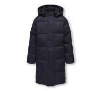 Steppmantel KIDS ONLY "KOGIRENE PUFFER COAT OTW NOOS" Gr. 122, blau (night sky) Mädchen Mäntel (86180052-122) night sky