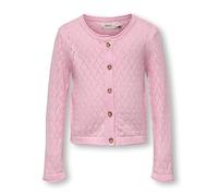 ONLY Mädchen Strickjacke KMGMEGAN LIFE rosa | 104
