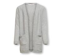Only Koglesly Open Cardigan Grau 5-6 Years Mädchen (Herstellerartikelnummer: 15207308-LightGreyMelange-110/116)