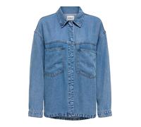 ONLY Hemdjacke in Blau - Größe L | Damenjacken