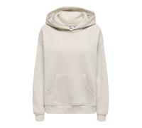 ONLY Hoodie "Kelly" in Creme - Größe L | Damen Sweatshirts Jacken
