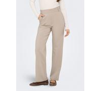 Only Straight Leg Anzughose mit breitem Bund Modell 'POPTRASH' in Sand, Größe XL/32
