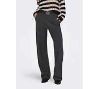 Only - ONLPOPTRASH LIFE MW STRAIGHT PNT NOOS dark grey melange, L/32