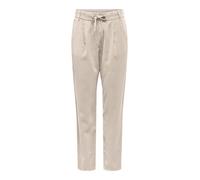 Jogger Pants ONLY "ONLPOPTRASH ARIS LIFE PANT WVN NOOS", Damen, Gr. XS, Länge 32, pumice stone, Web, Obermaterial: 93% Viskose, 7% Polyester, unifarben, regular fit lang, Hosen (52601250-XS) pumice st