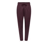 ONLY Damen Onlpoptrash Life Easy Col Pant PNT Noos Regular Fit Hose Mit Kordelzugverschluss Für Lounge Und Freizeit, Rot,S