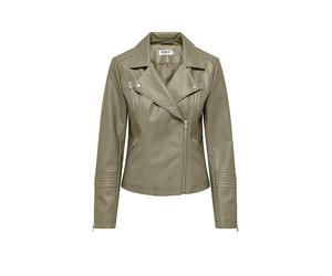 ONLY Jacke in Lederoptik ONLGEMMA olive | 40