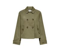 Only April Short Trench Coat Grün XL Frau (Herstellerartikelnummer: 15274982-Aloe-XL)
