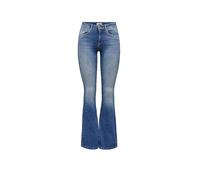 ONLY Jeans ONLBLUSH Life MID Flared BB REA1319 NOOS Damen Mid Waist mittelblau Denim M/32